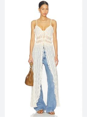 Astr the label - Lace maxi top